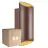 Mehrfachpackung 6x Nordlux Nico Wandleuchte Aluminium Rostig Up & Down | IP54 - Geeignet für 2x GU10