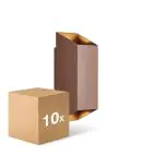 Mehrfachpackung 10x Nordlux Nico Wandleuchte Aluminium Rostig Up & Down | IP54 - Geeignet für 2x GU10