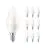 Lot 10x Philips Corepro LED Bougie E14 Dépolie 7W 806lm – 827 Blanc Très Chaud – Équivalent 60W